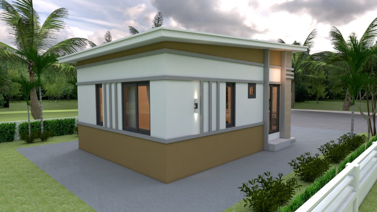 House Design 6x8 with 2 Bedrooms - Image 6