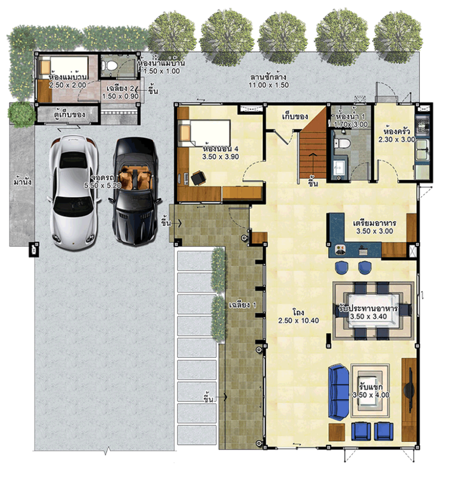 House Plans Idea 15x155 With 4 Bedrooms House Plans Sam C02