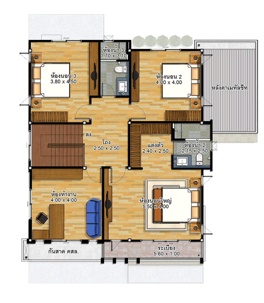 House Plans Idea 12 5x12 With 3 Bedrooms House Plans 3d