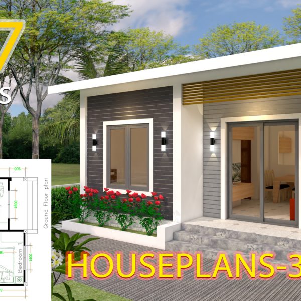 House Design 6x7 with 2 bedrooms