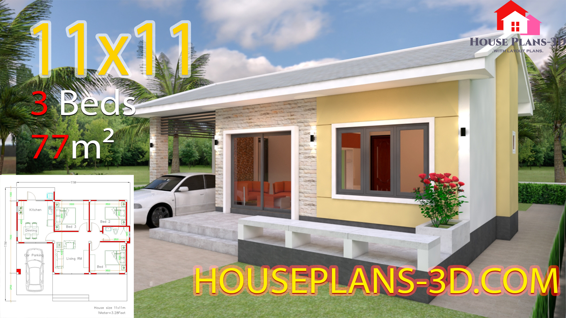 simple-house-design-plans-11x11-with-3-bedrooms-house-plans-s