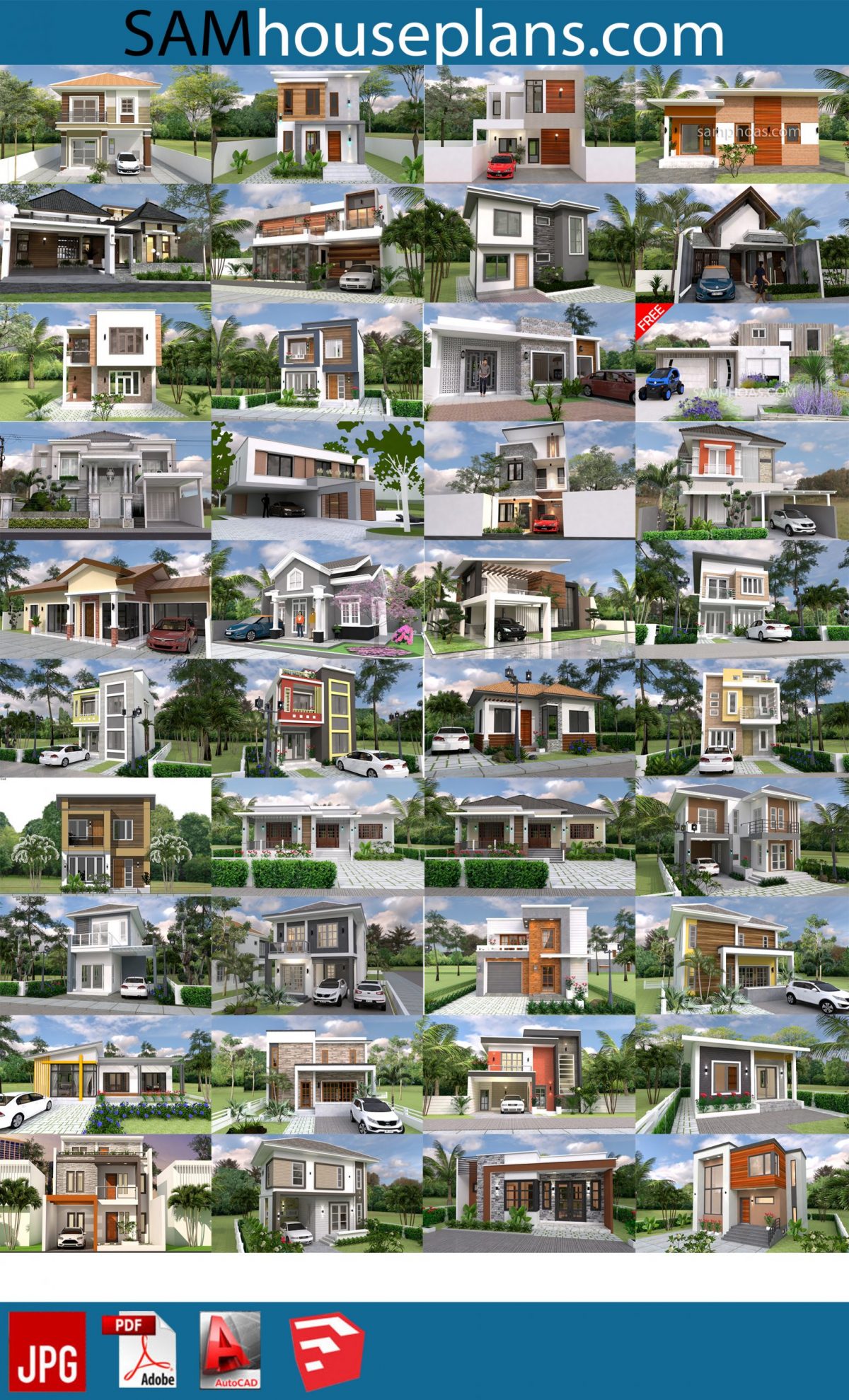 66 House Design Plans for sell 1