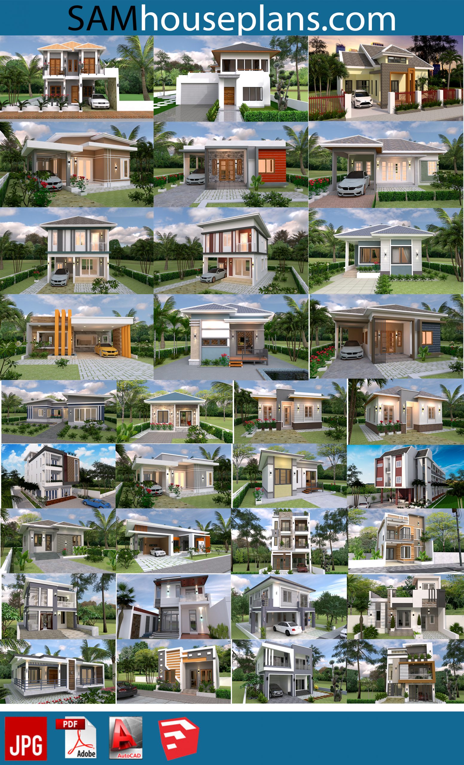 66 House Design Plans for sell 2