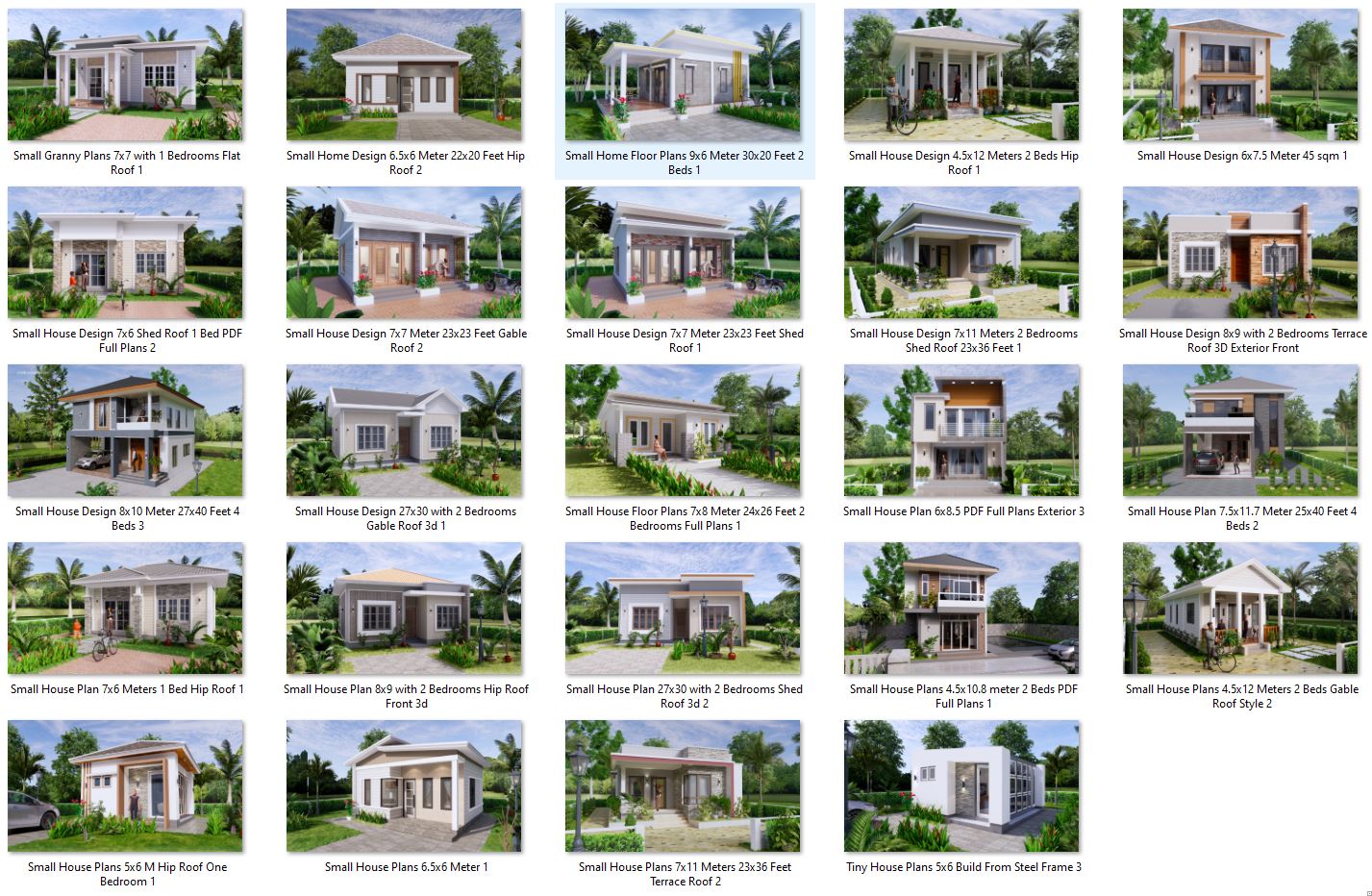 74 House Design Plans Available For Sell 03