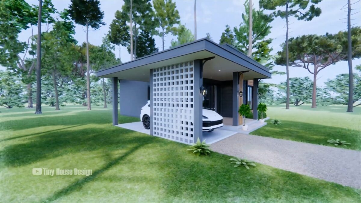 Beautiful Small House 6 x9 m Design with 2 Bedrooms - Image 8