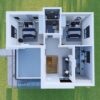 House Design 2 Storey 8.50m x 10m (85 sqm) 4 Bedrooms