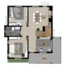 Beautiful Small House 9x10 m Simple life with small house