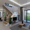 Beautiful Small House 9x10 m Simple life with small house