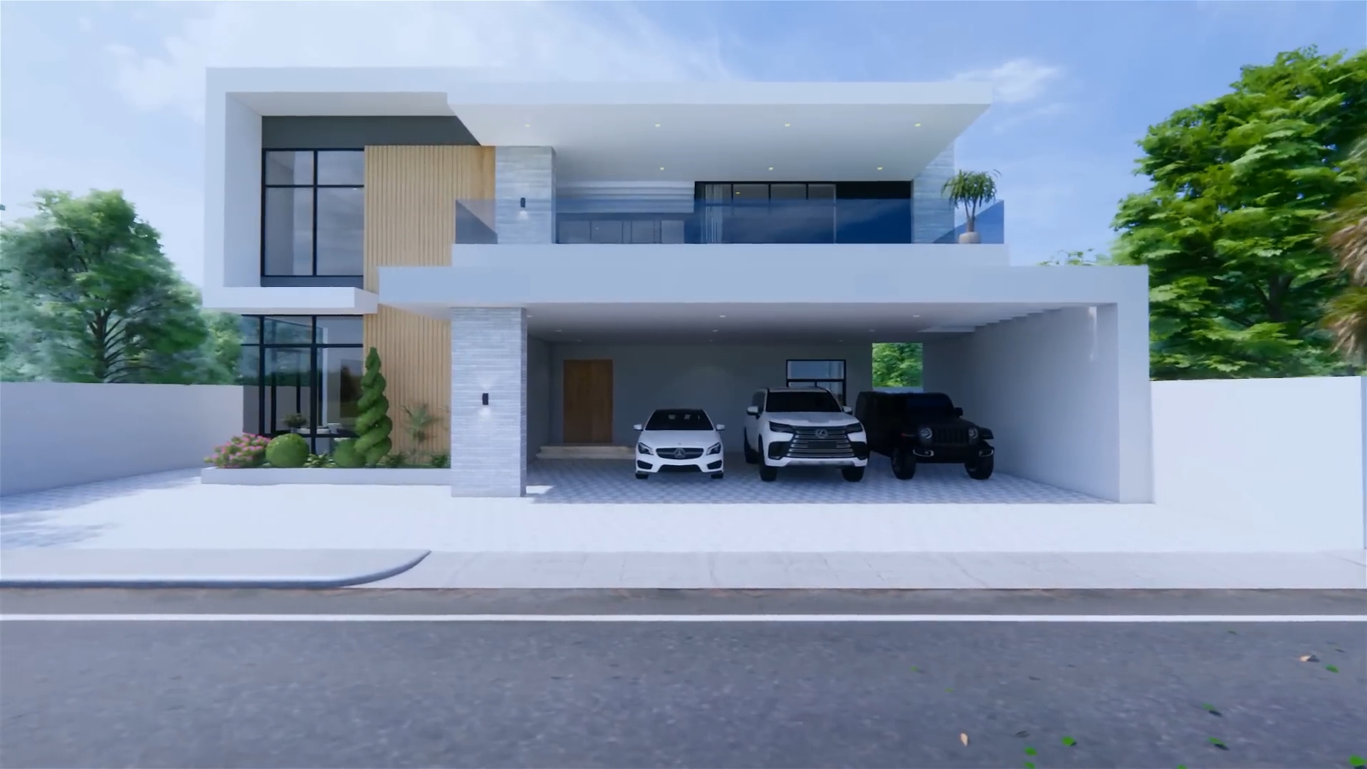 Modern House Design 15x19 M 2 Storey House with 6 Bedrooms