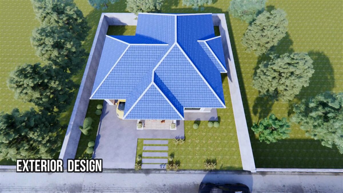 HOUSE DESIGN 11.5x12.7 Meter (120SQM) 3 BEDROOM - Image 9