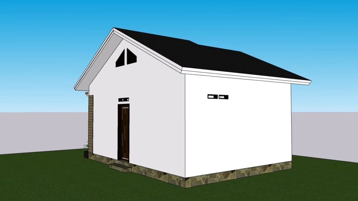 16x23 Tiny Home Designs 5x7 Meter 2 Beds 1 bath - Image 5