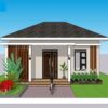 23x20 Small Modern House Plans 7x6 Meter 2 Beds 1 bath