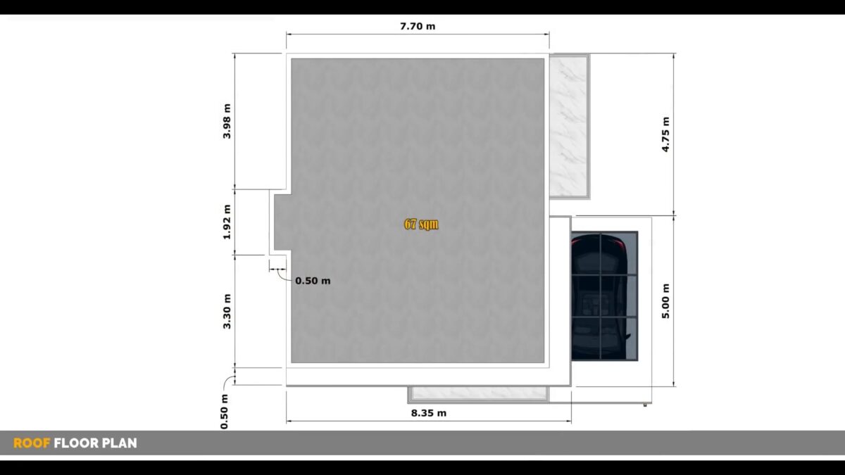 25X30 House Plans 3d 7.5x9 Meter with Swimming Pool 4 Bed 4 Bath