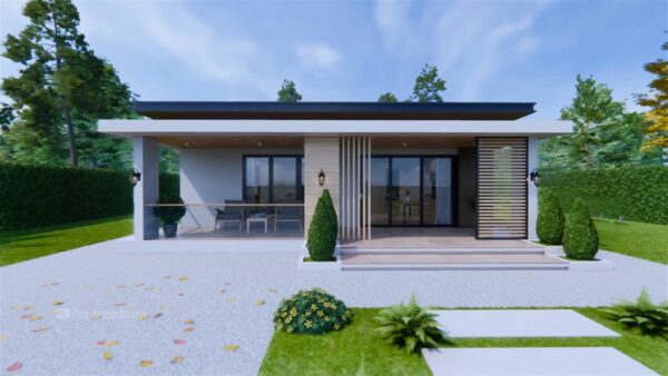 30x26 Beautiful Small House 9x8 Meter 2 Beds 2 Bath