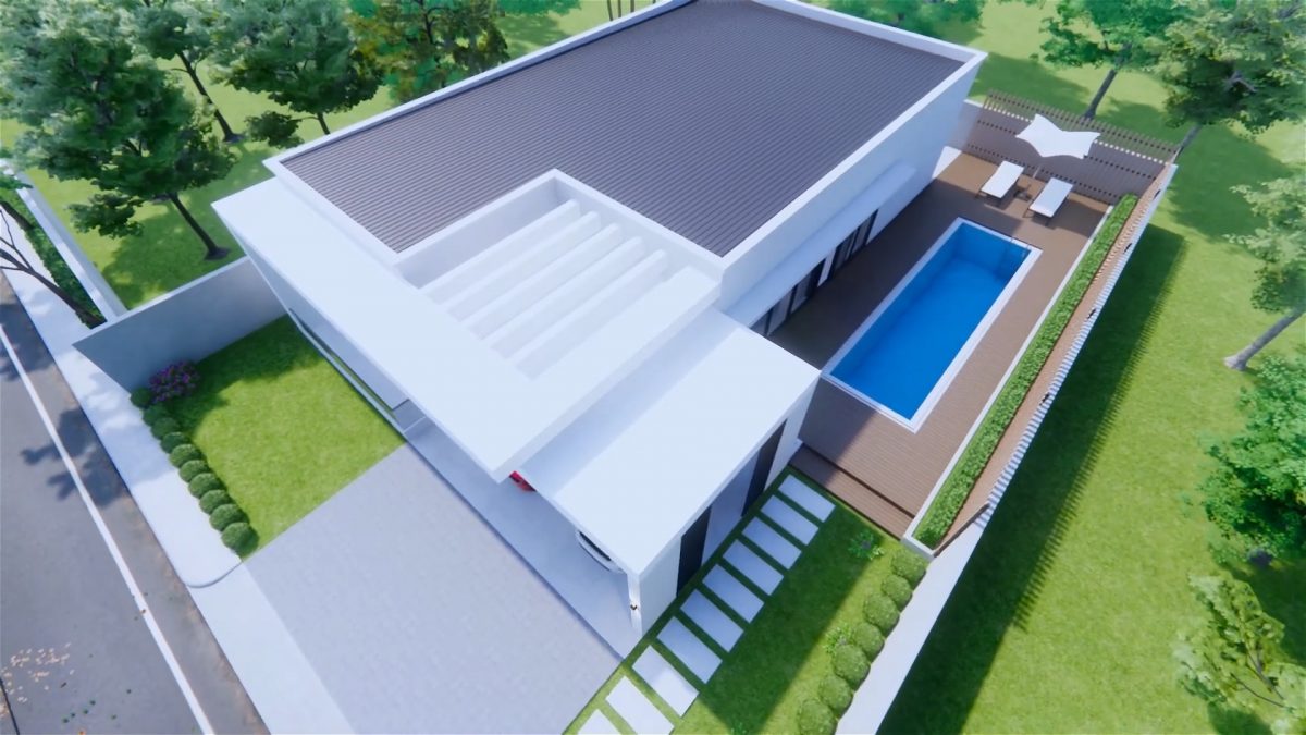 33x56 House Design Plan 10x17 M 4 Beds 4 Baths Full PDF