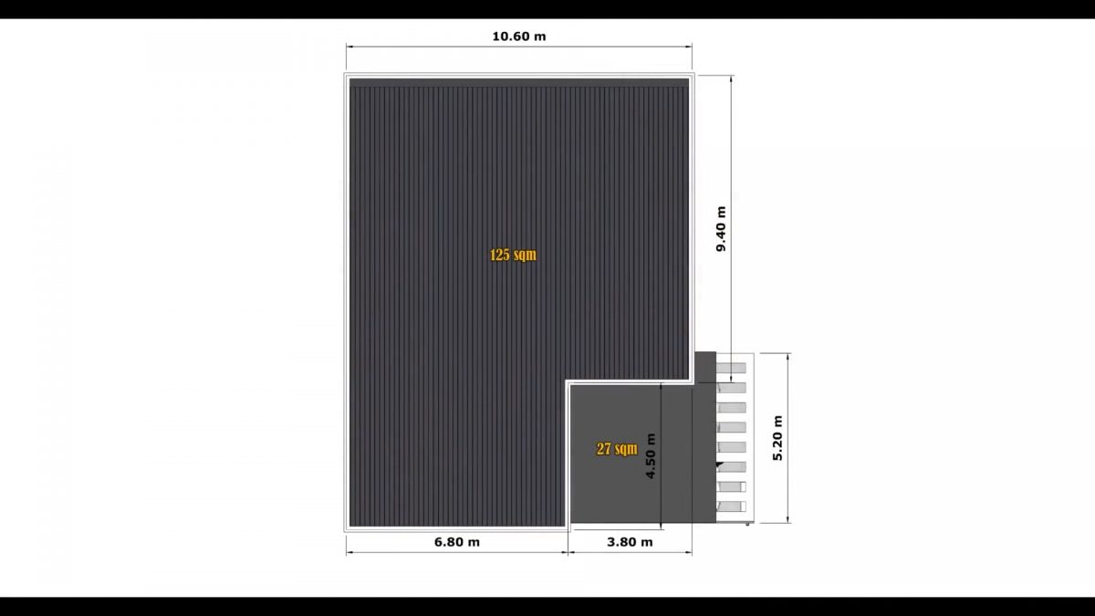 39x39 House Design Plan 12x12 Meter 4 Bedrooms 3 Baths