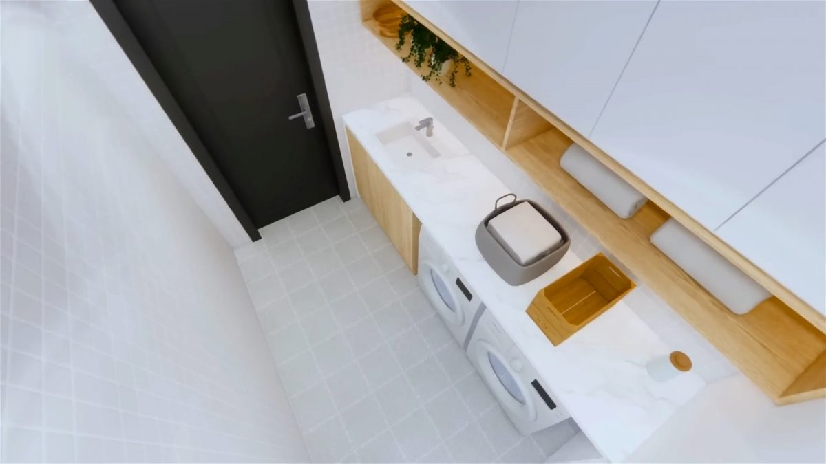 39x59 House Design Plan 12x18 M 3 Beds 3 Baths PDF Full Plan