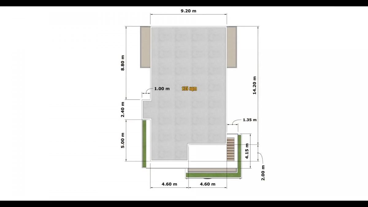 30x49 House Design Plans 9x15 Meter Modern house 5 Bedrooms 7 Bathrooms PDF Full Plan