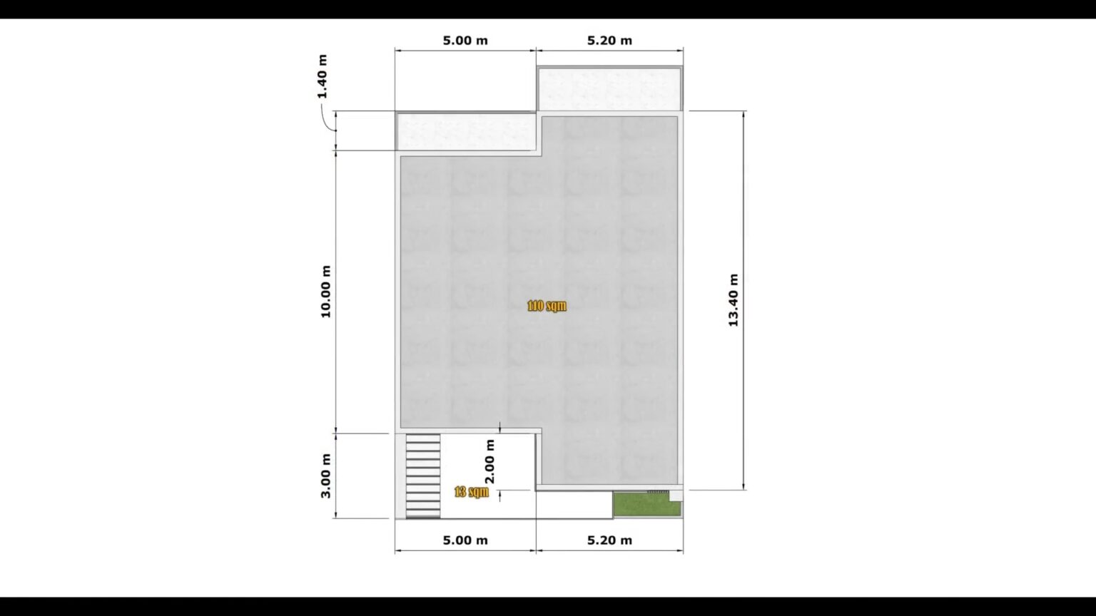 33x49 House Design Modern 10x15 M House Plan 4 Beds 6 Baths - House ...