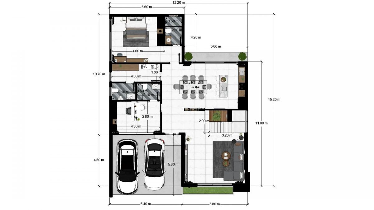 Best Home Design 39x49 Feet Home Design 12x15 M 4 Bed 6 Bath