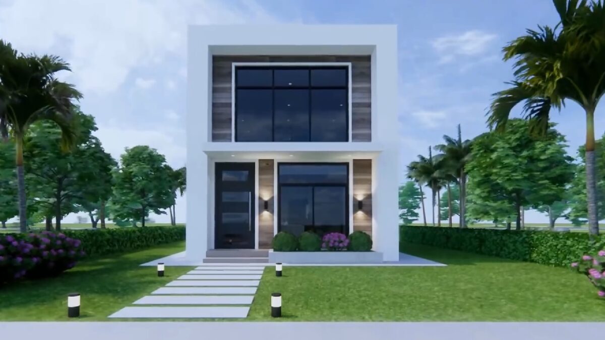 Best House Design 17x26 Feet Home Design 5x8 M 2 Bed 2 Bath