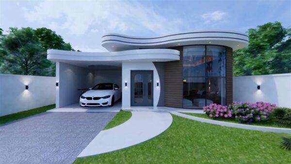 House Design 33x52 Feet Home Design 10x16 Meter 3 Beds 2 Baths