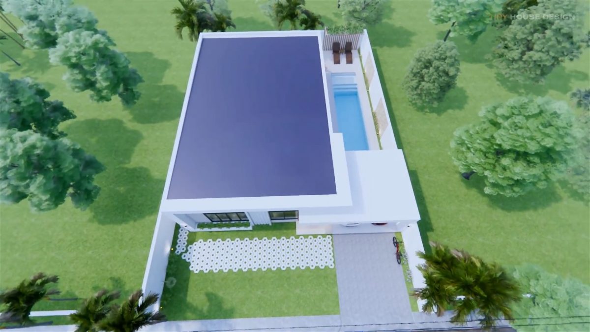 House Plan 33x49 Feet Home Design 3D 10x15 Meter 4 Beds 3 Baths