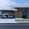 New House Design 39x66 Feet 12x20 Meter 4 Beds 4 Baths