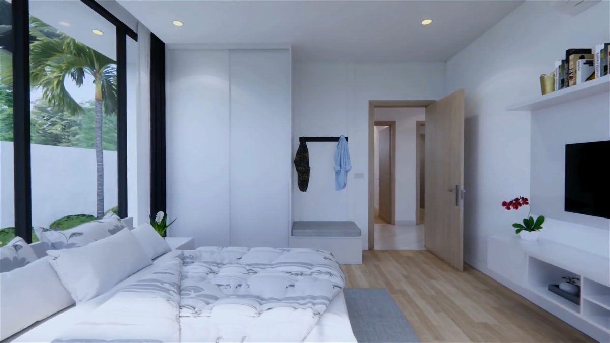 New House Design 39x66 Feet 12x20 Meter 4 Beds 4 Baths