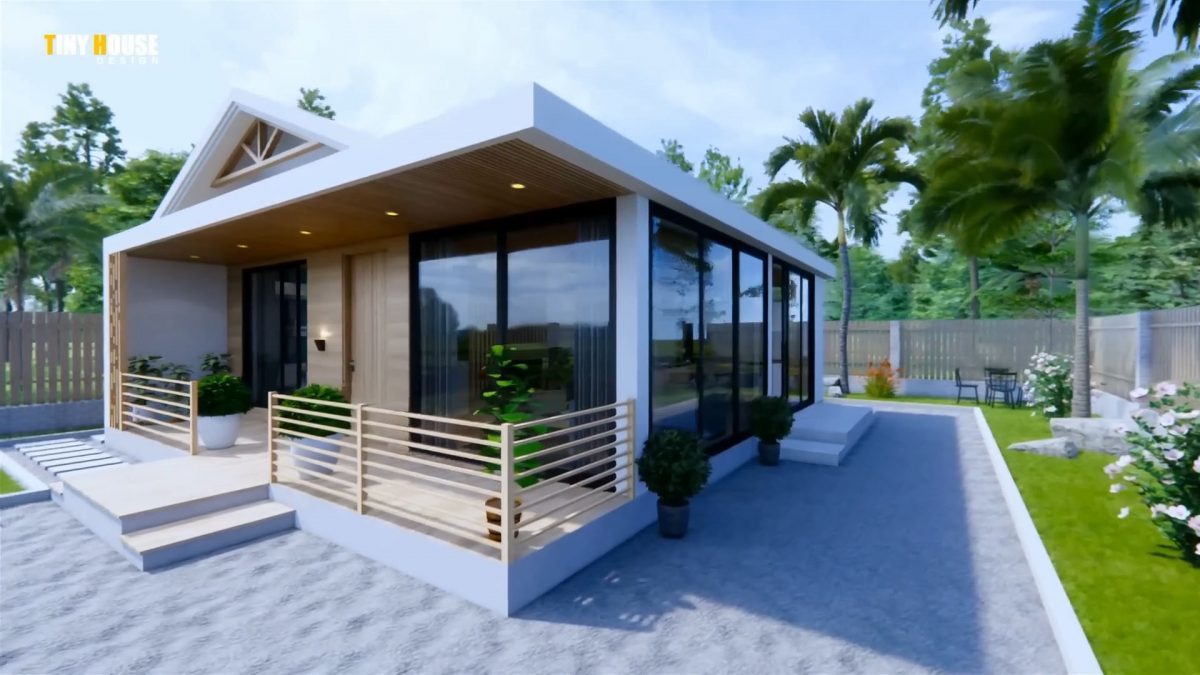 Small House Design 26x30 Feet Home Design 8x9 M 2 Bed 1 Bath