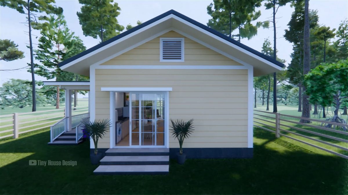 Simple House Design 6x9 with 2 Bedroom