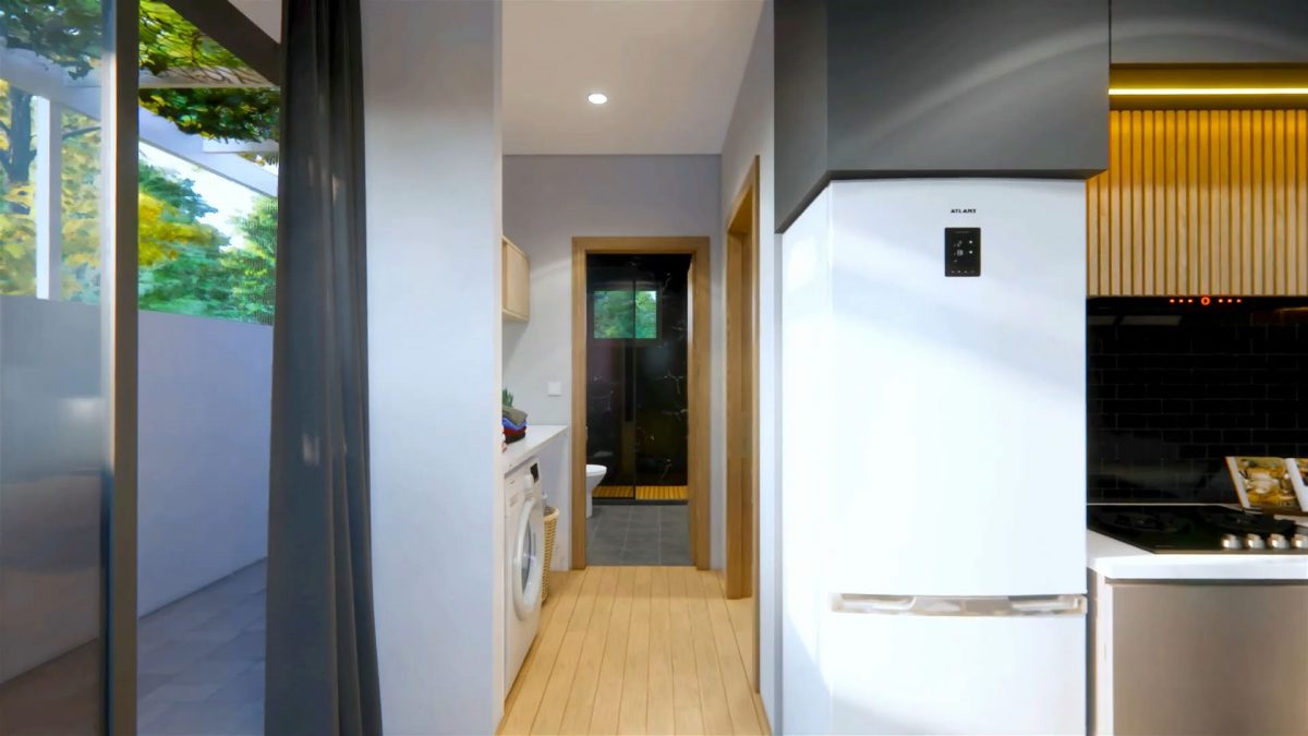 Small House Design 15x30 Feet Home Design 4.5x9 M 1 Bed 1 Bath