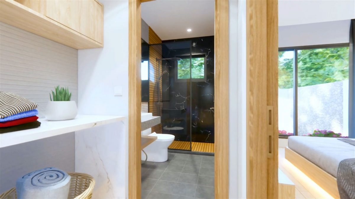 Small House Design 15x30 Feet Home Design 4.5x9 M 1 Bed 1 Bath