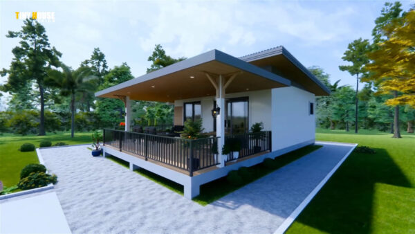 Small House Design 20x20 Feet Home Design 6x6 M 1 Bed 1 Bath