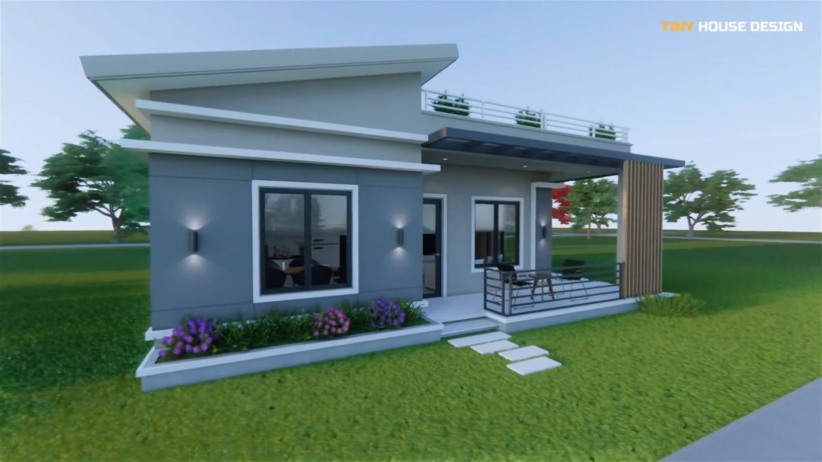 Small House Design 28x33 Feet Home Design Plan 8.50x10 M 3 Bed 2 Bath