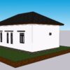 Small House Design 6x10 Meter 20x33 Feet 2 Beds 1 bath - Image 5