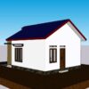 Small House Plan 20x23 Feet 6x7 Meter 2 Beds 1 bath - Image 7