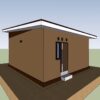 Small House Plan 20x23 Feet Home Design 6x7 Meter 2 Beds - Image 6