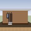 Small House Plan 20x23 Feet Home Design 6x7 Meter 2 Beds - Image 8