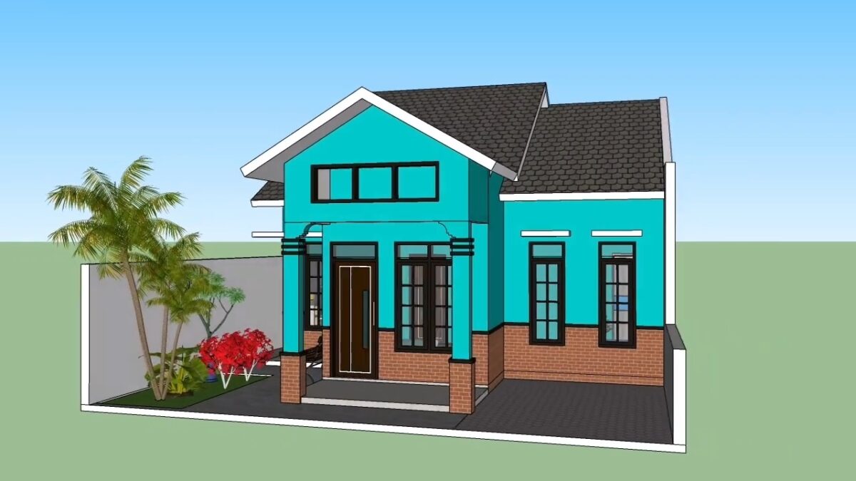 Small House Plans 9x12 Meter Home Design 30x39 Feet 3 Beds 1 bath PDF Full Plan