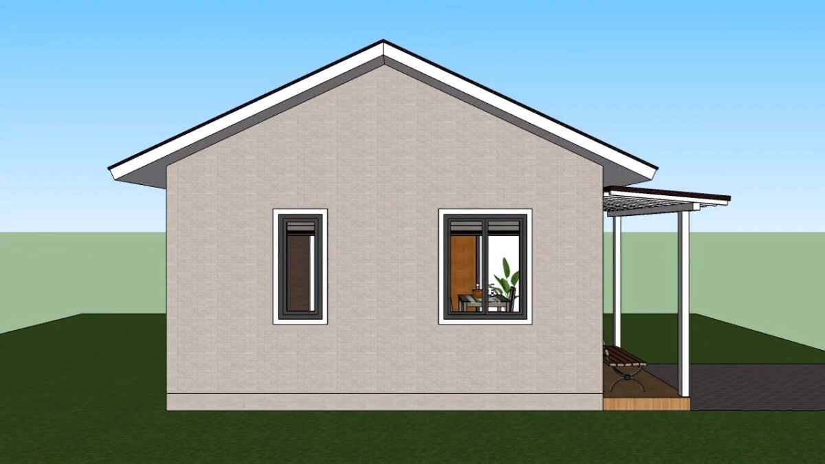 Simple House Design 5x6 Meter Home Plan 17x20 Feet 1 Bed 1 bath 30sqm PDF Full Plan