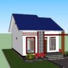 Small House Design 6x9 Meter Home Plans 20x30 Feet 2 Beds 1 bath PDF Full Plan