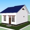 Small House Design 6x9 Meter Home Plans 20x30 Feet 2 Beds - Image 8