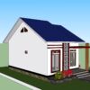 Small House Design 6x9 Meter Home Plans 20x30 Feet 2 Beds - Image 6