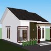 Small House Plan 6x8.5 Meter Home Design 20x28 Feet 2 Beds 1 bath PDF Full Plan