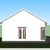 Small House Plan 6x8.5 Meter Home Design 20x28 Feet 2 Beds - Image 6