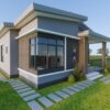 Small House Design 7.8 x11 Meter 3 Bedroom 2 Bathroom