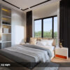 House Design 23x33 Feet Small House Plan 7x10 Meter 3 Bed 2 Bath - Image 26