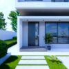 Simple House Design 5x7 Meter House Plans 15x23 Feet 2 Bed 2 Bath Shed Roof PDF plan