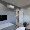 Small House Design 10.7x8 Meter House Plan 35x26 Feet 2 Bed Shed Roof with Terrace Roof